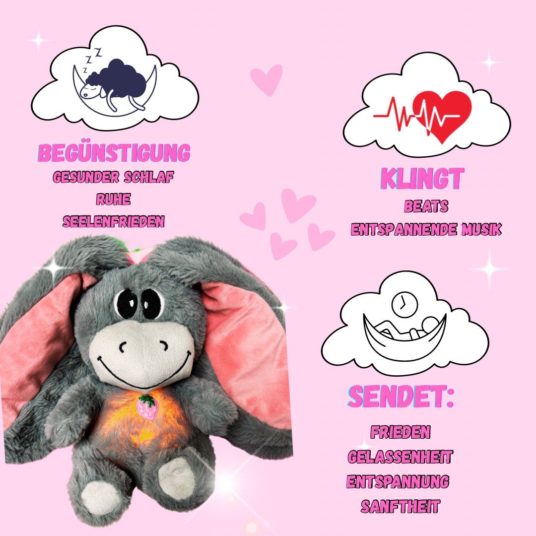 Esel: Atmendes Plüschtier