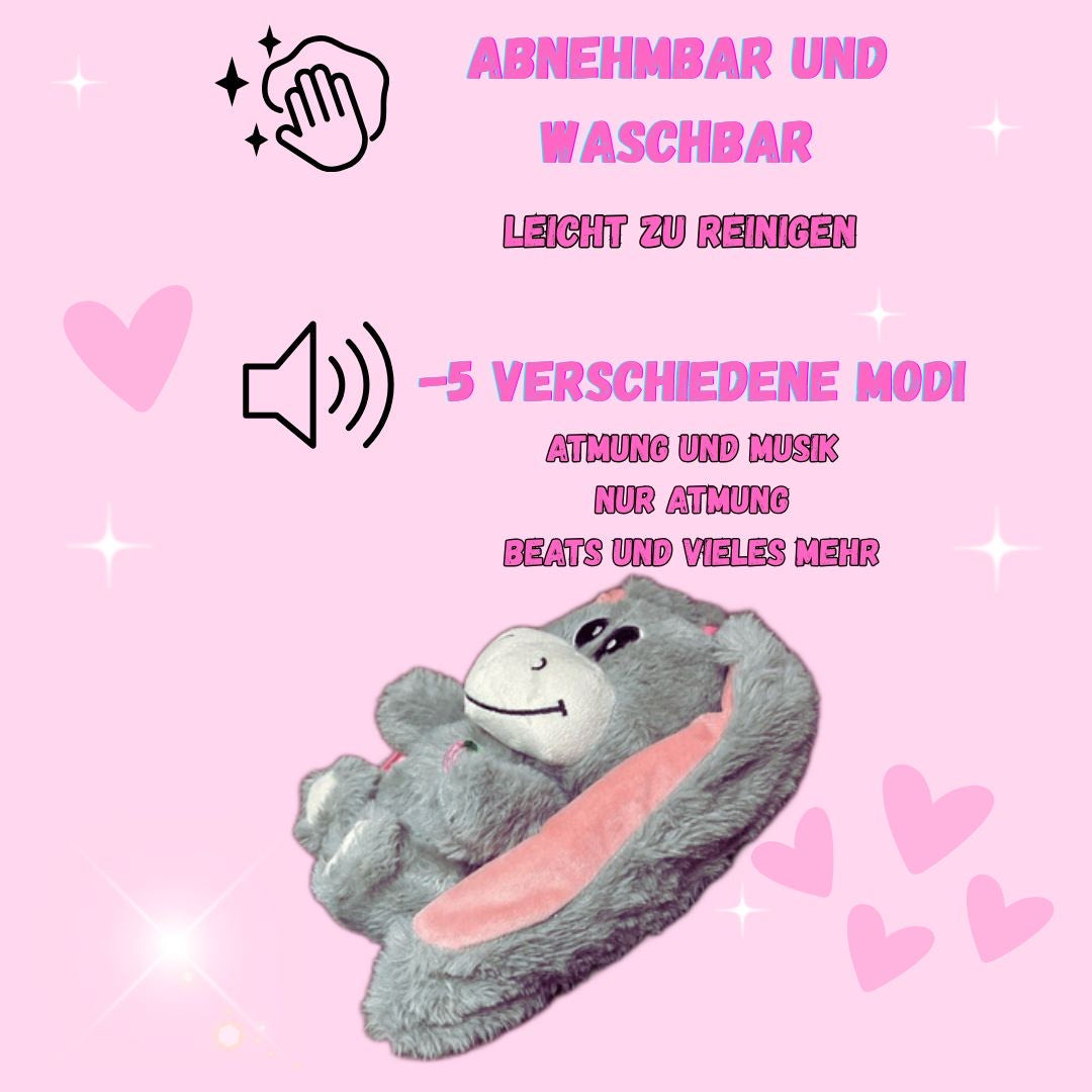 Esel: Atmendes Plüschtier